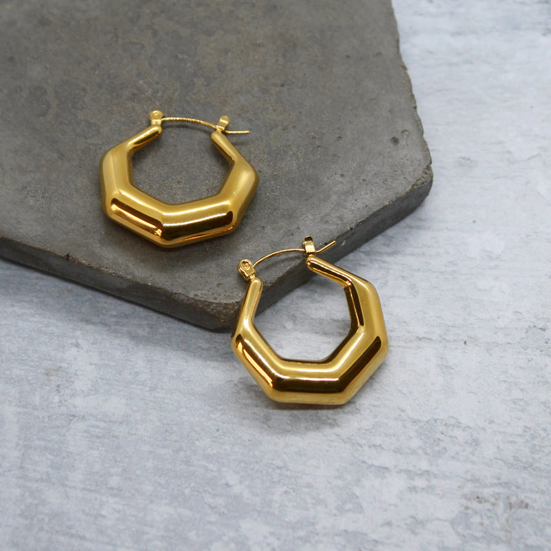 Hexagon hoops