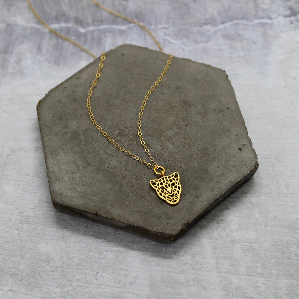 Leopard necklace - Mara studio
