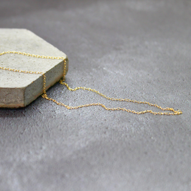 Gold filled cable chain - Mara studio