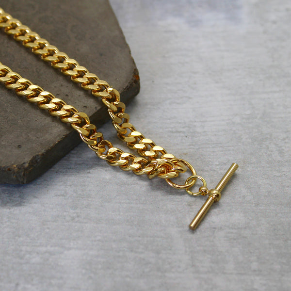 T-bar chain necklace